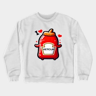 I Love Ketchup Crewneck Sweatshirt